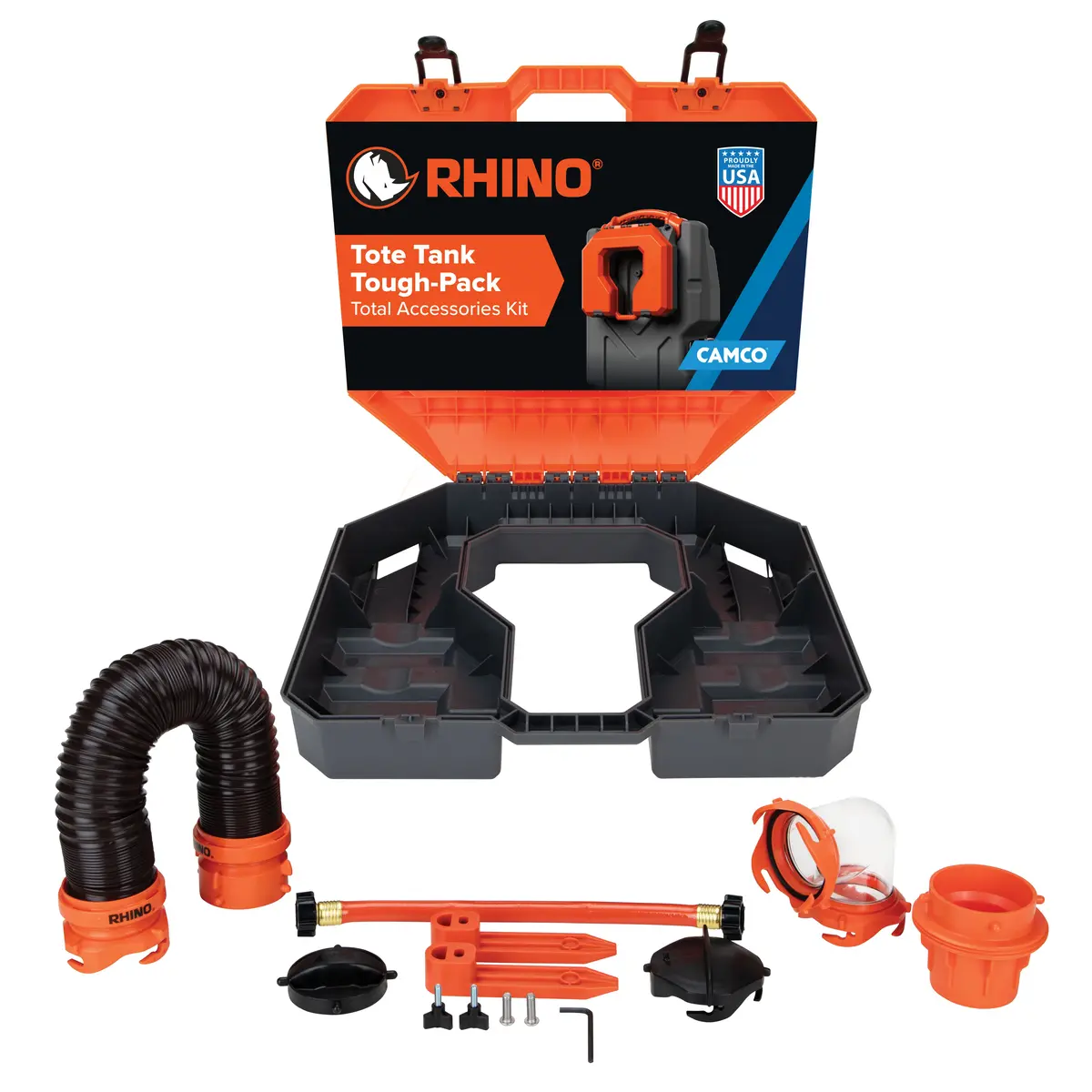 Rhino Tough-Pack, Tote Tank, Storage Box, Kit (E/F) 1
