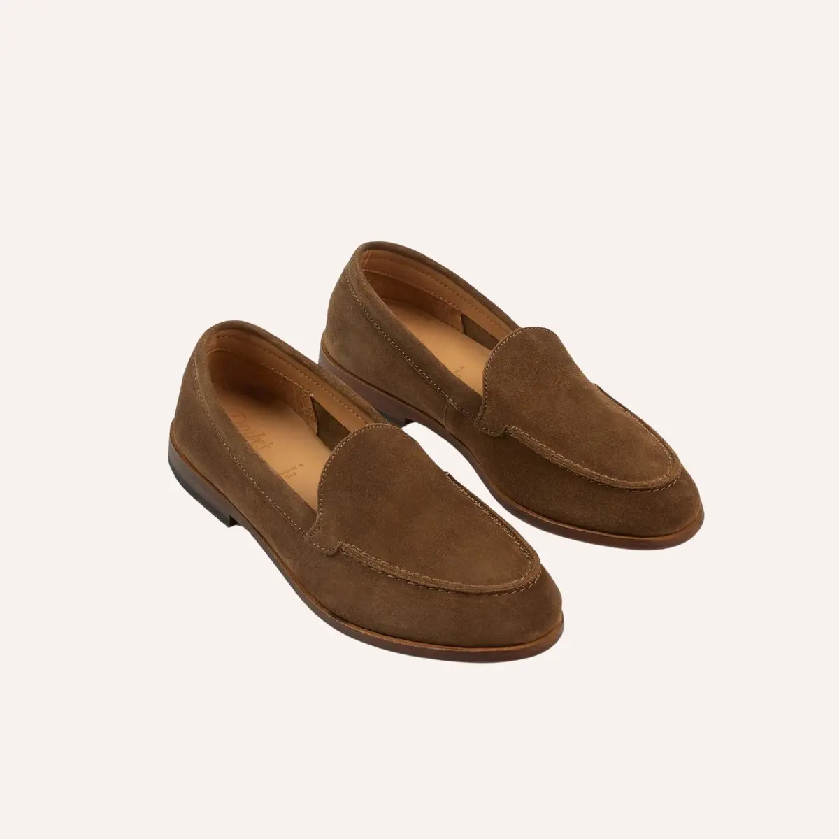 Light Brown Suede Henri Summer Loafer 1