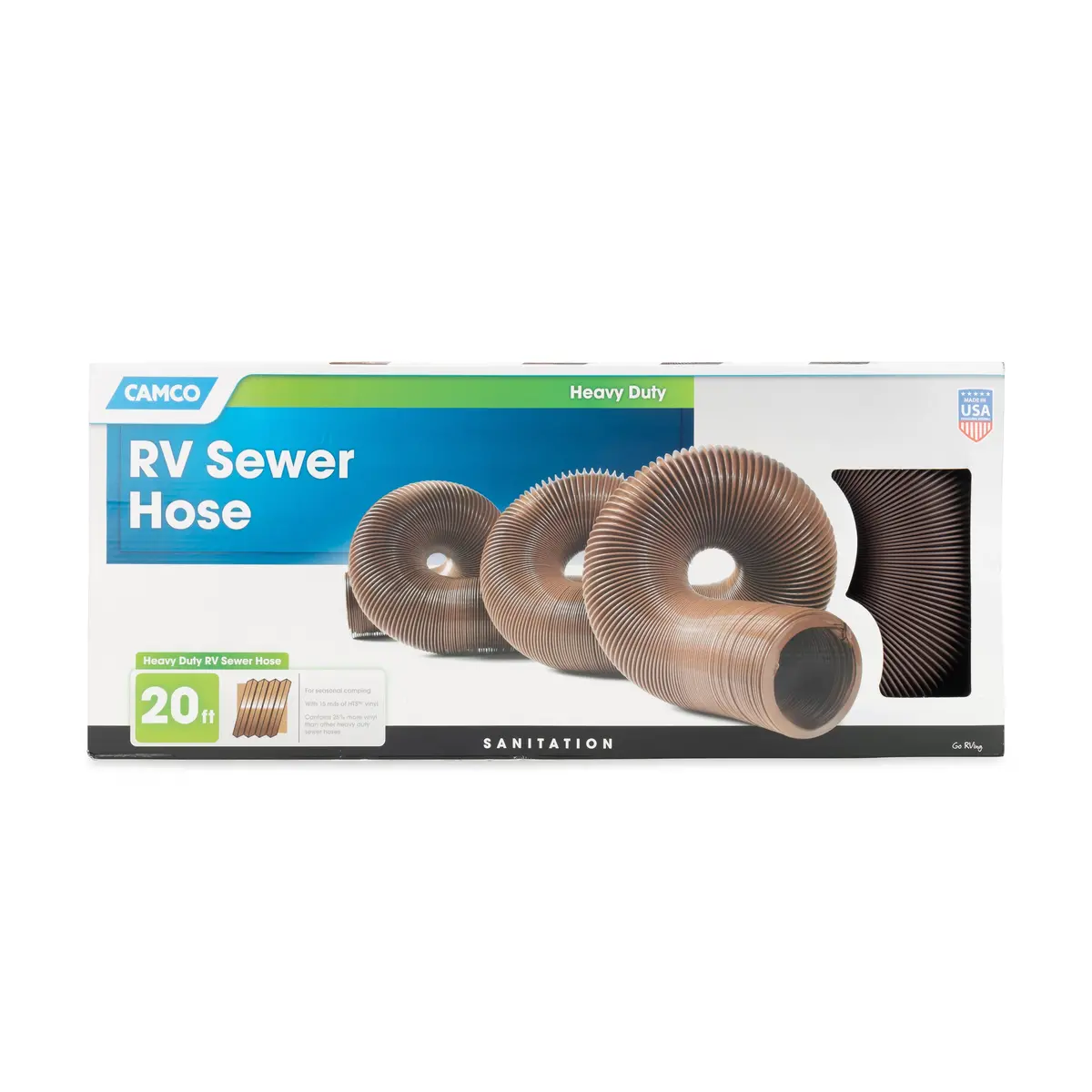 Hts 20' Heavy Duty Sewer Hose (E/F) 1