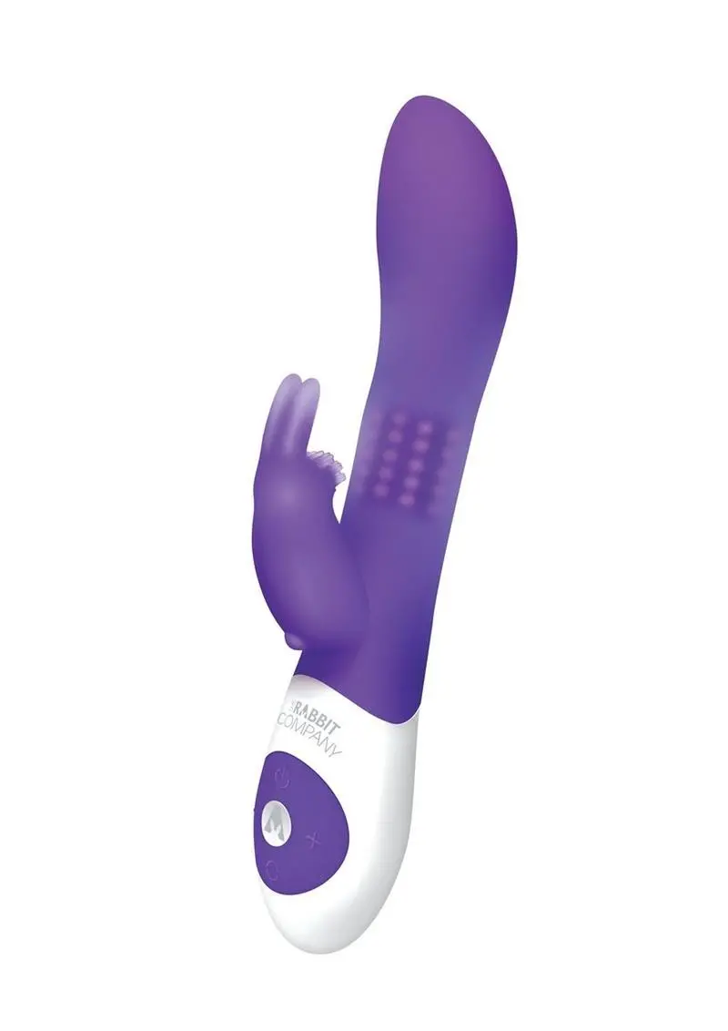 The Rabbit Company The Beaded Rabbit Rechargeable Silicone G-Spot Vibrator - Purple 1