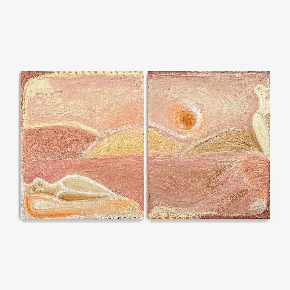 3Pm Interlude (Diptych) 1
