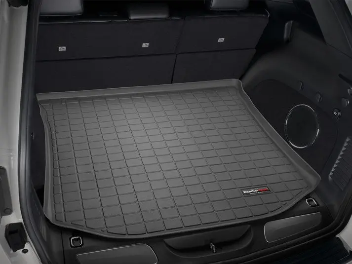 Alfombra Weathertech Para Jeep Grand Cherokee 2011+ Cargo Liner Para El Baúl En Color Negro. 1