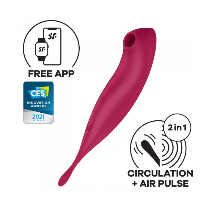 Satisfyer Twirling Pro Connect App, Mint 1