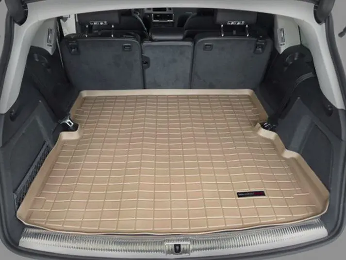 Alfombra Weathertech Cargo Liner Para Audi Q7 2007-15 Beige 1