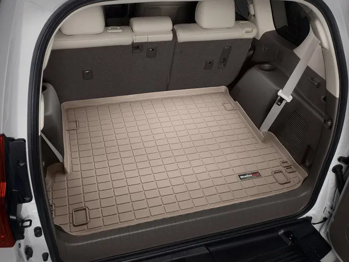 Alfombra Weathertech Para Toyota Prado Y Lexus Gx 460 Año 2008 En Adelante. Cargo Liner Para El Baúl En Color Beige.. 1
