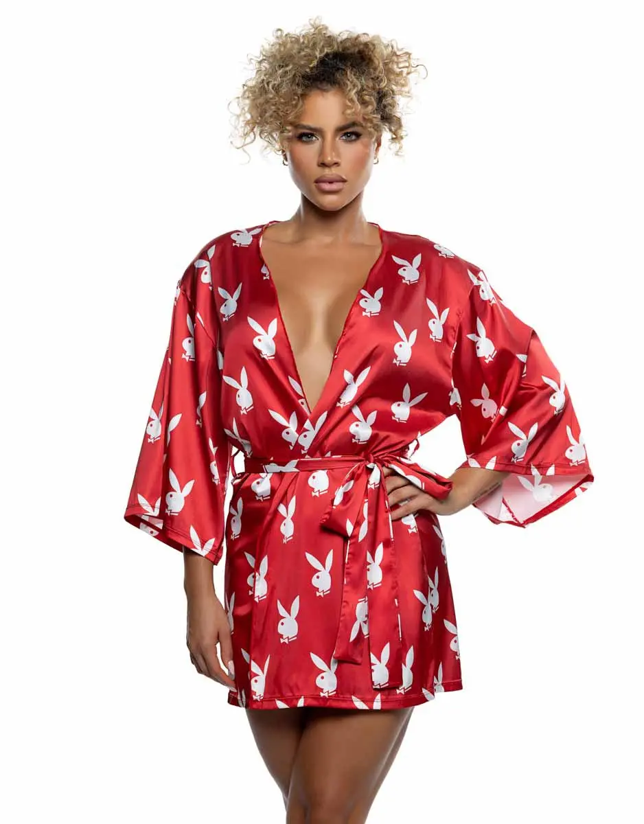 Women's Playboy Bunny Robe 1