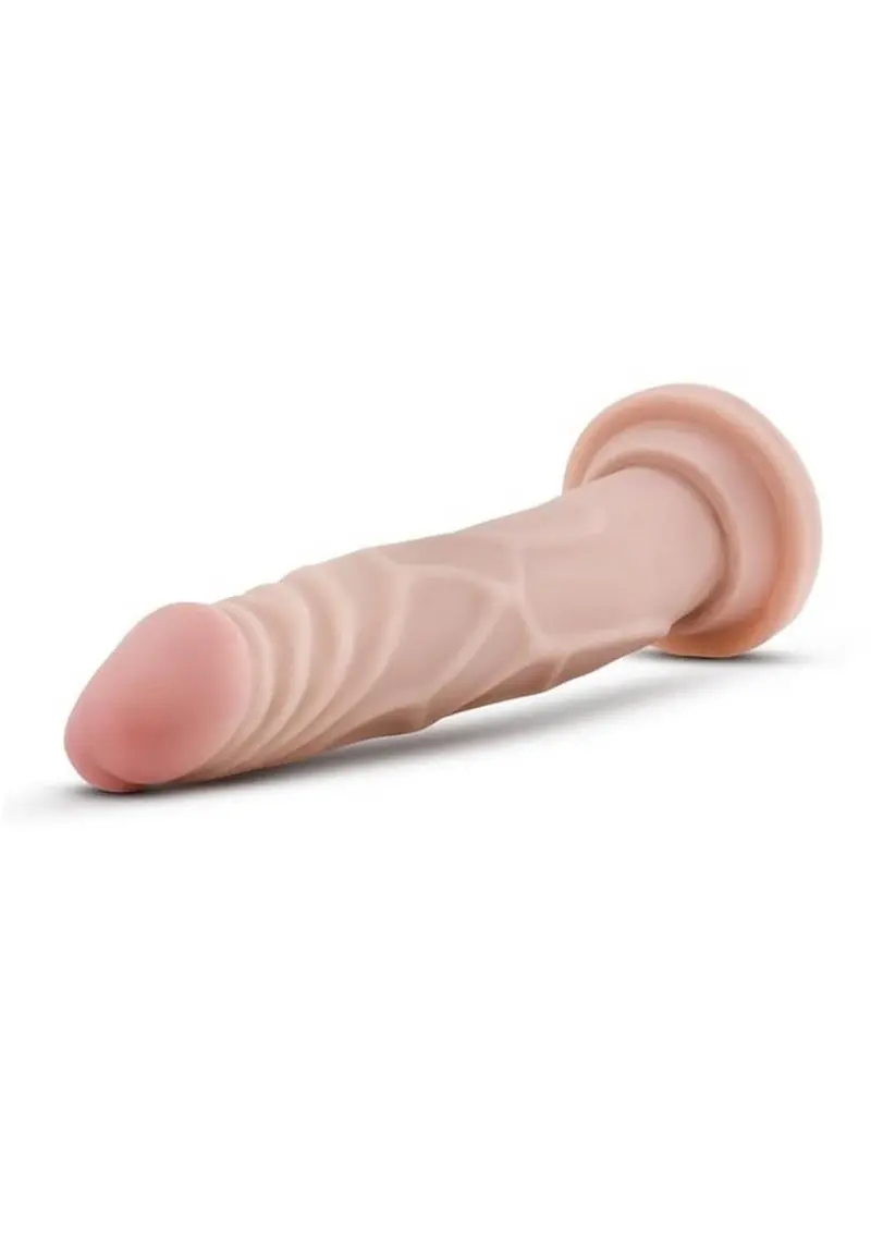 Dr. Skin Silver Collection Realistic Cock Basic 7.5 Dildo 7.5In - Vanilla 1