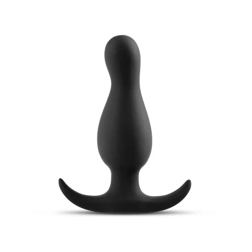 Anal Adventures Platinum - Curve Plug - Black 1