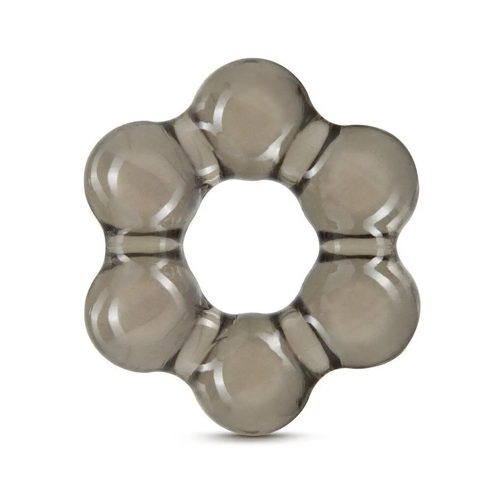 Stay Hard - Thick Bead Cock Ring - Black 1