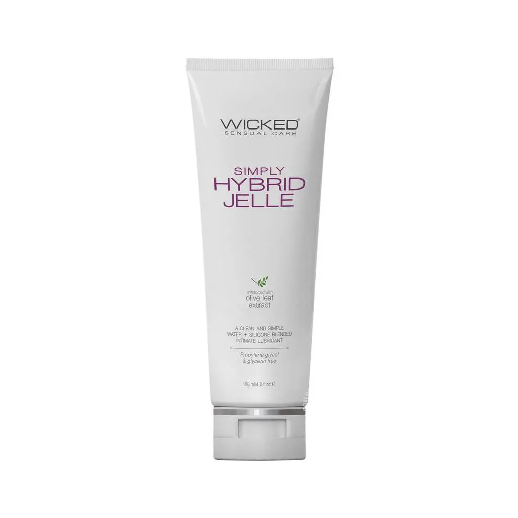 Wicked Simply Hybrid Jelle Lube - 4 Oz 1