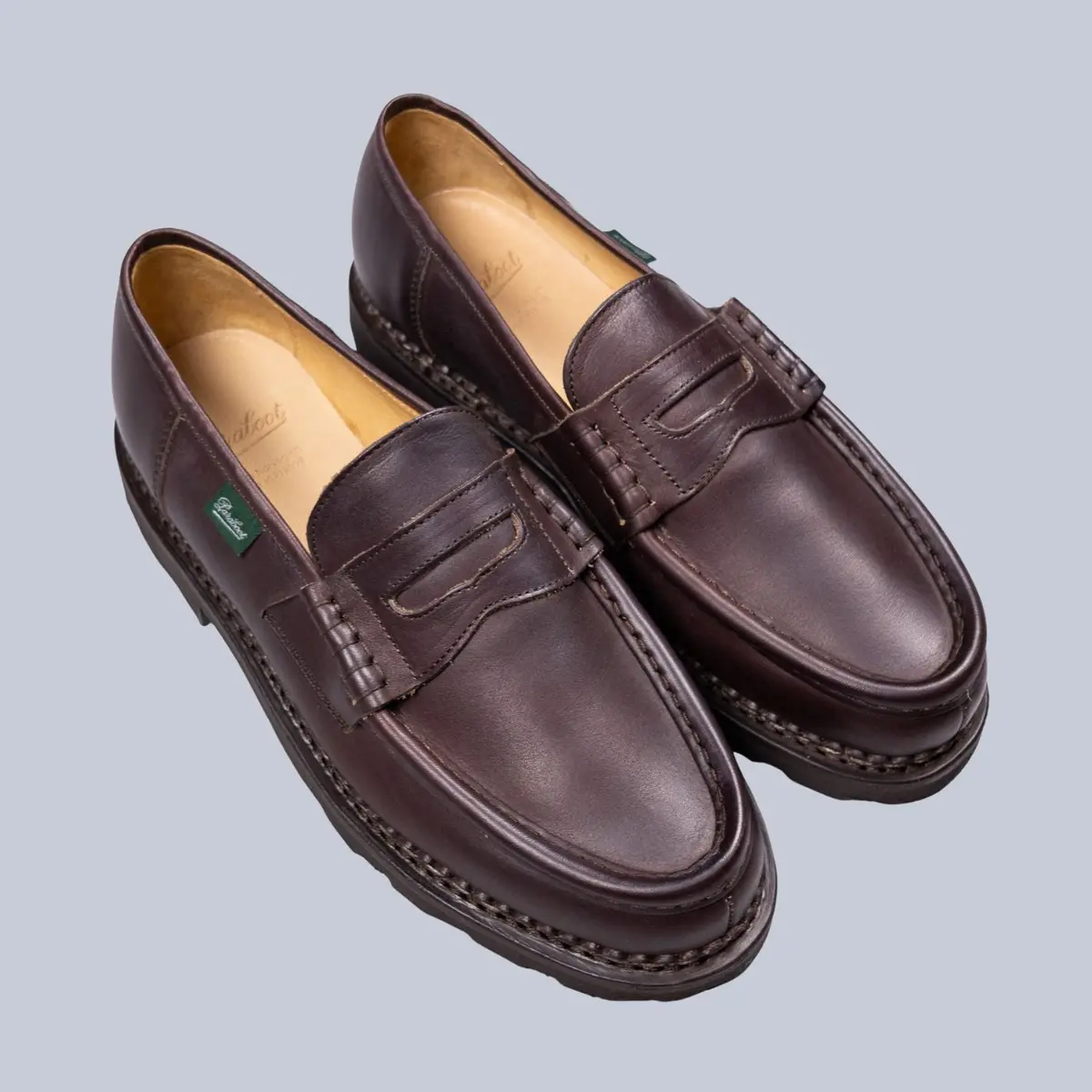 Brown Leather Reims Loafer 1