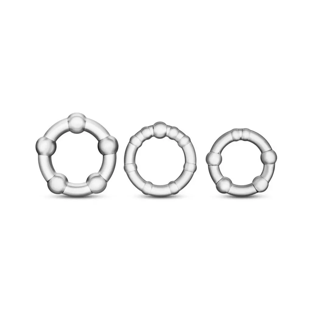 Stay Hard - Beaded Cock Rings 3