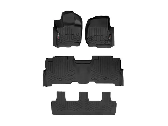 Alfombra Weathertech Floorliner Para Ford Expedition 2021 En Adelante En Color Negro. 1