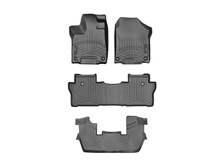 Alfombra Weathertech Bendeja Floorliner Para Honda Pilot 7 Pasajeros 2016 En Adelante. 1