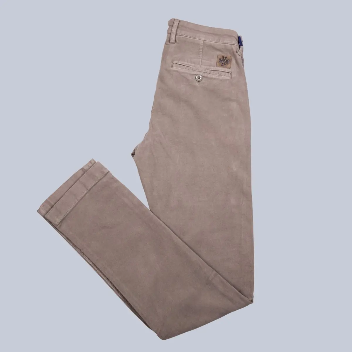 Taupe Soft Moleskin Trousers 1