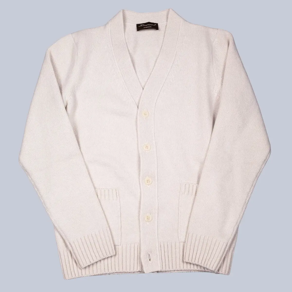 Ecru Cashmere Cardigan 1