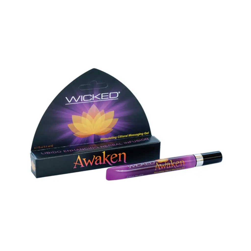 Wicked Awaken Stimulating Clitoral Massaging Gel - .3 Oz 1