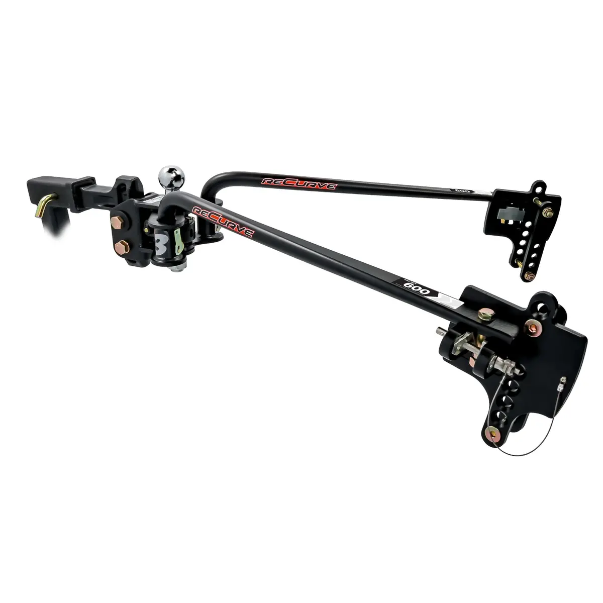 Eazlift - Recurve, R3, Wdh, 600Lb, Kit, 2" Ball 1