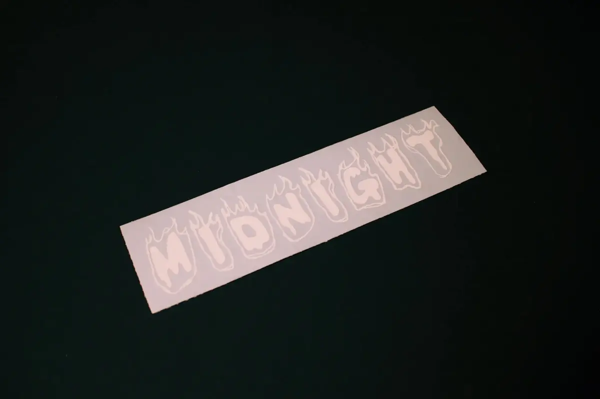 Midnight Sports Flame Sticker 1