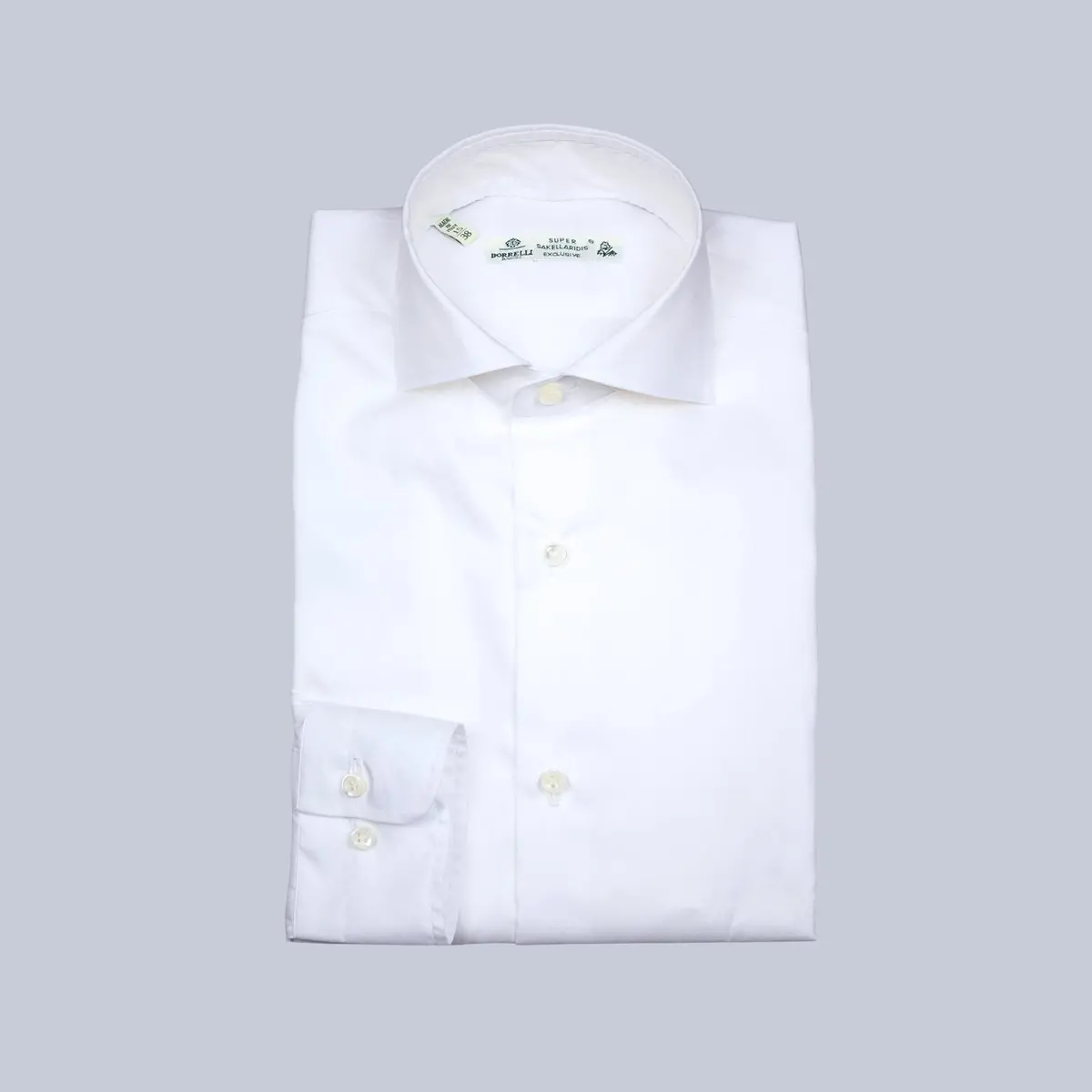 White Cutaway Shirt Sakellaridis 1