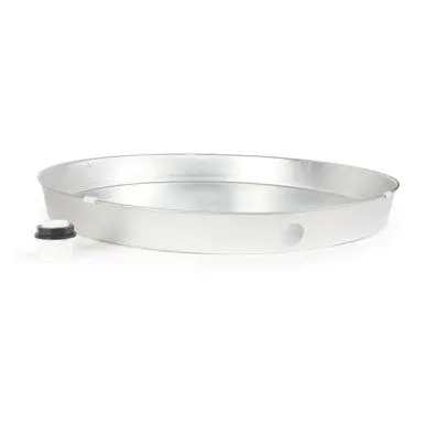 Wh Drain Pan - 26" Id Alum Short W/Pvc Fitting (E/F) 1