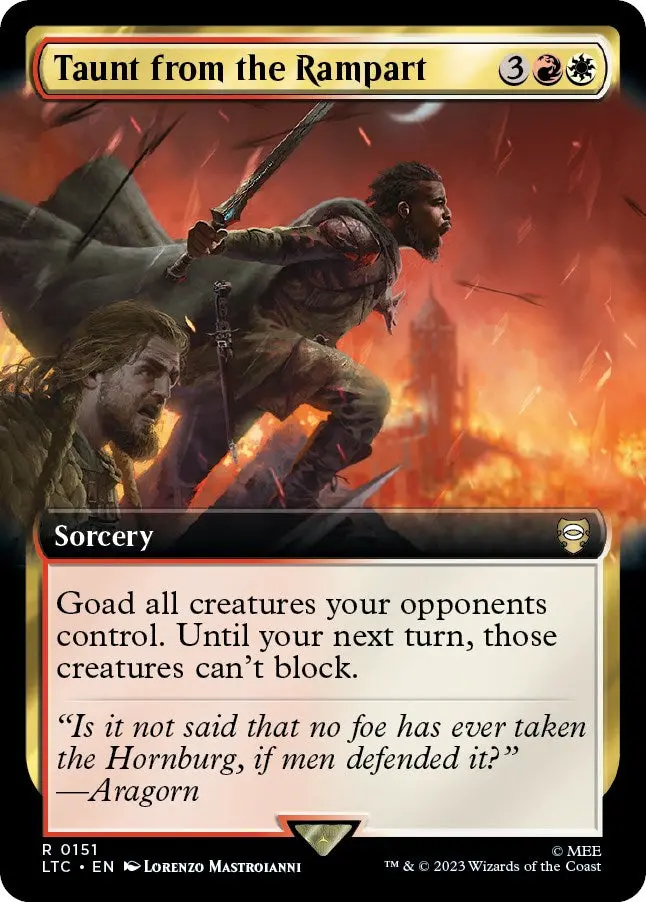 Taunt From The Rampart (Extended Art) [Ltc - 151] 1