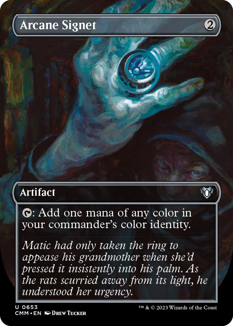 Arcane Signet (Borderless) [Cmm - 653] 1