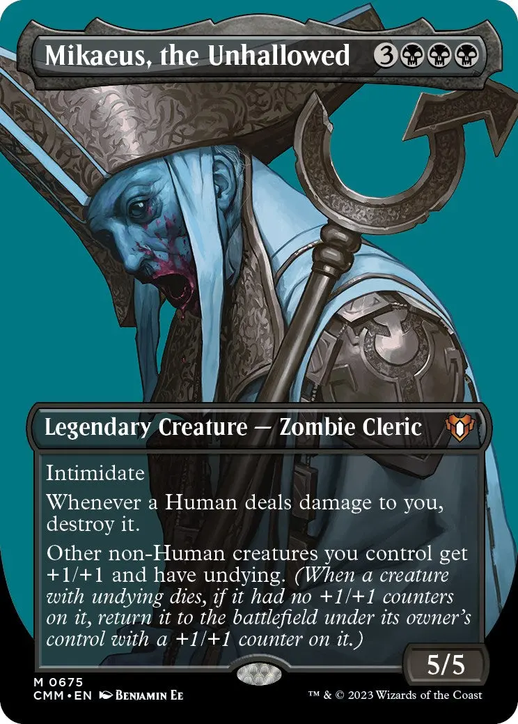 Mikaeus, The Unhallowed (Borderless) [Cmm - 675] 1