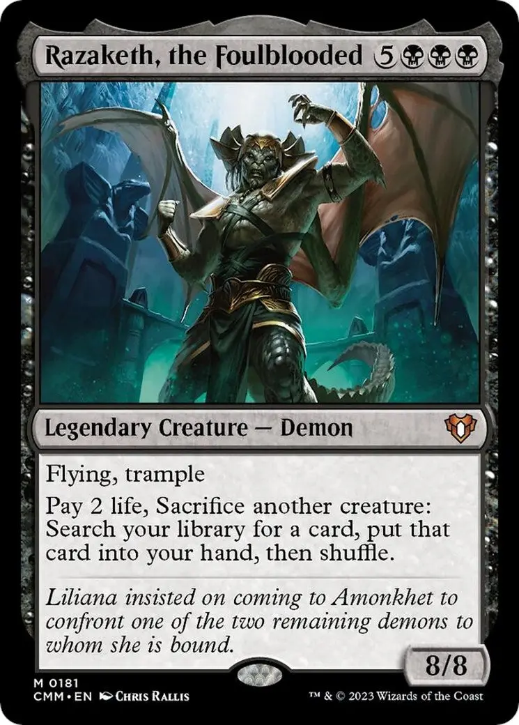 Razaketh, The Foulblooded [Cmm - 181] 1