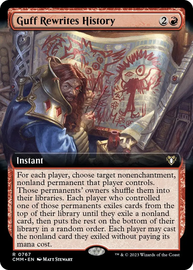 Guff Rewrites History (Extended Art) [Cmm - 767] 1