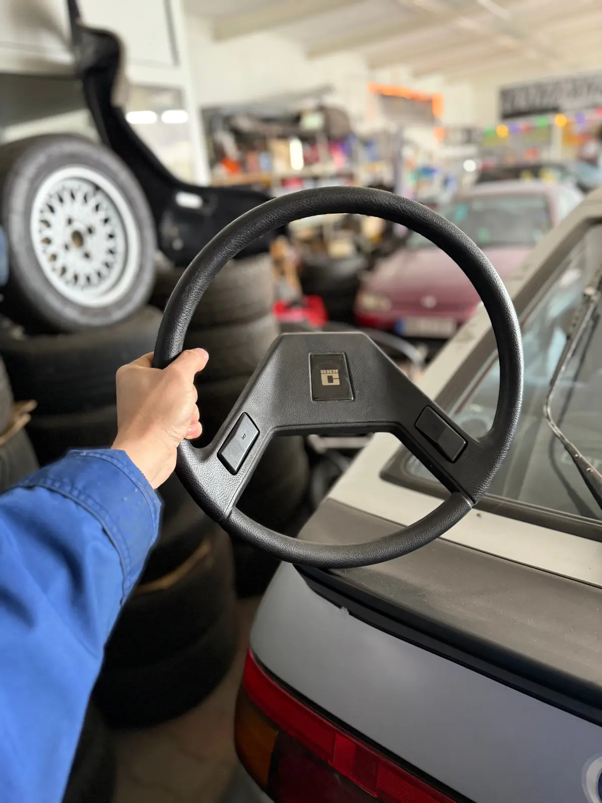 1980S Toyota Corolla Steering Wheel 1