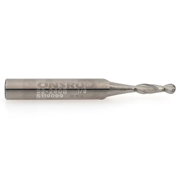 1/8" Upcut Ball Nose 1