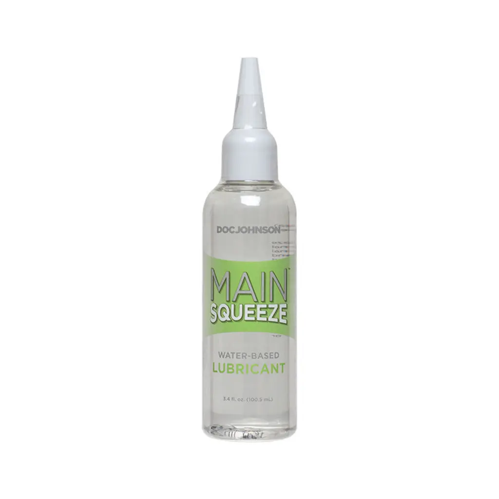 Main Squeeze Water-Based Lubricant - 3.4Oz 1
