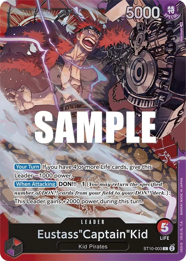Eustass"Captain"Kid (003) [St-10 - St10-003] 1