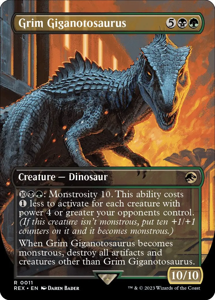 Grim Giganotosaurus (Borderless) [Rex - 11] 1