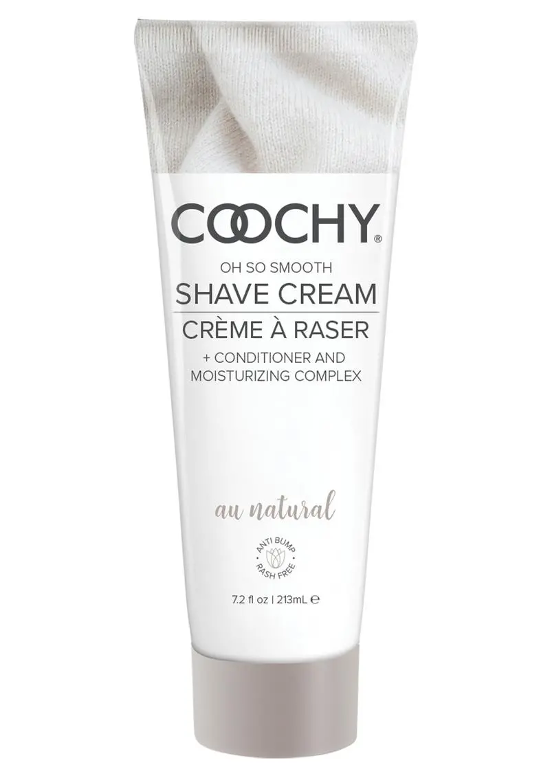 Coochy Shave Cream Au Natural 7.2Oz 1
