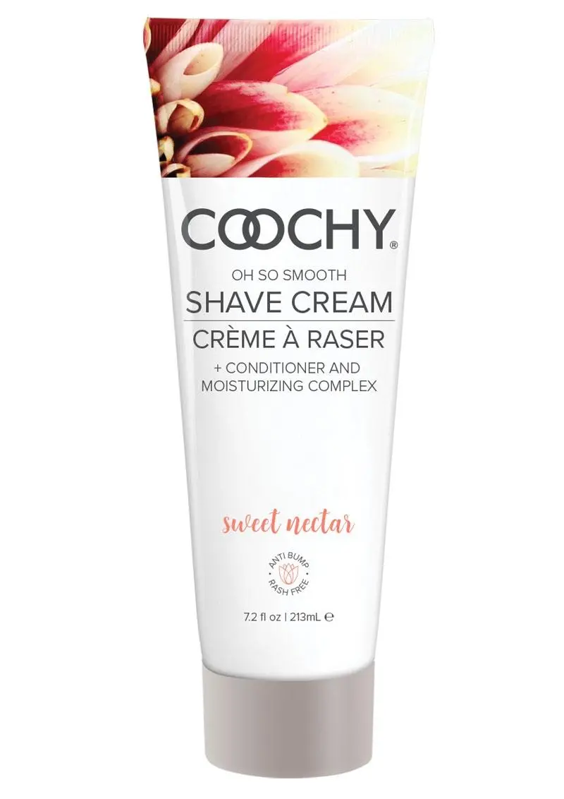 Coochy Shave Cream Sweet Nectar 7.2Oz 1