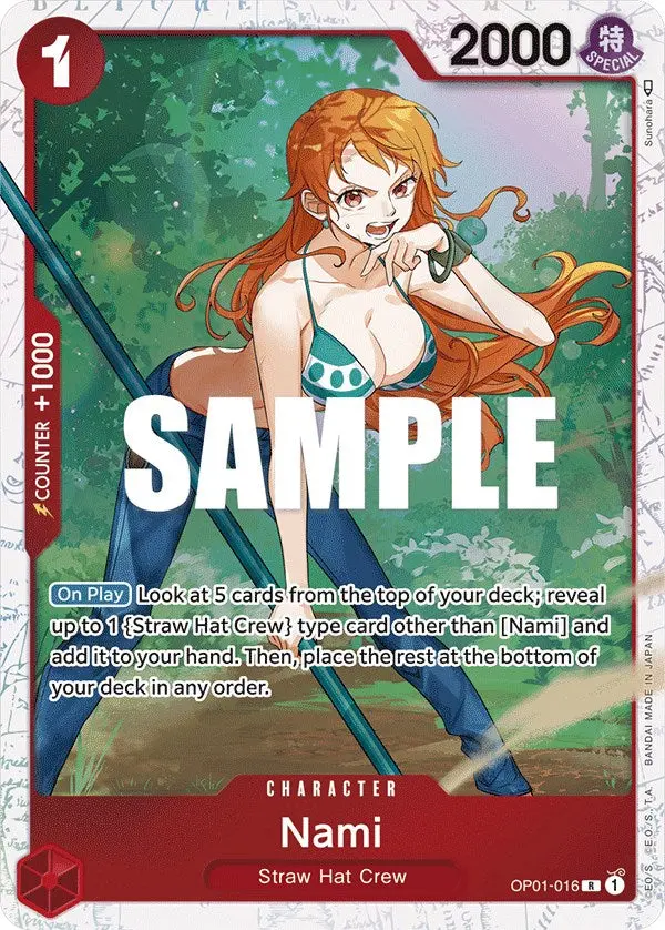 Nami - Op01-016 (Ultra Deck: The Three Captains) [Op-Pr - Op01-016] 1