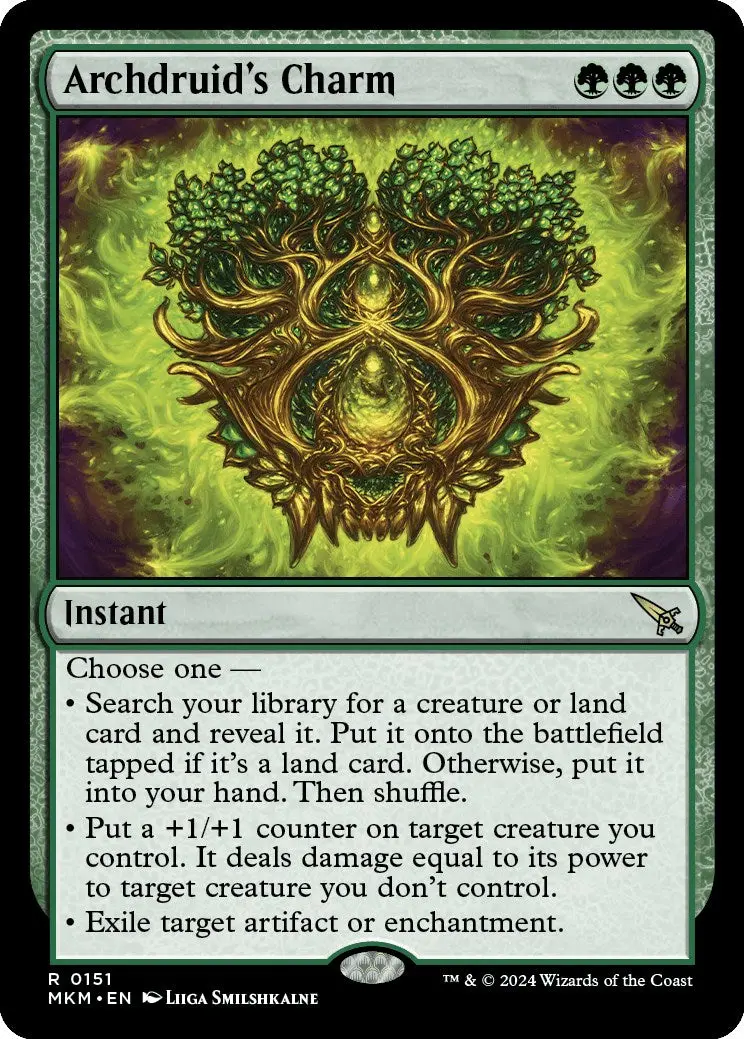 Archdruid's Charm [Mkm - 151] 1