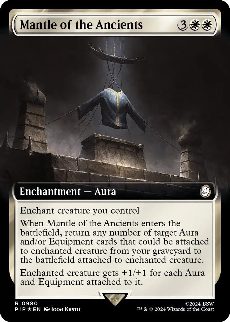 Mantle Of The Ancients (Extended Art) (Surge Foil) [Pip - 980] 1