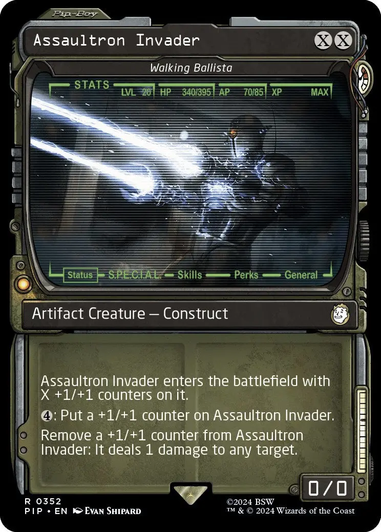 Assaultron Invader - Walking Ballista (Showcase) [Pip - 352] 1