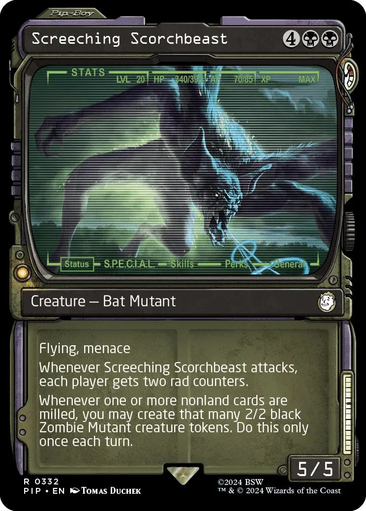 Screeching Scorchbeast (Showcase) [Pip - 332] 1
