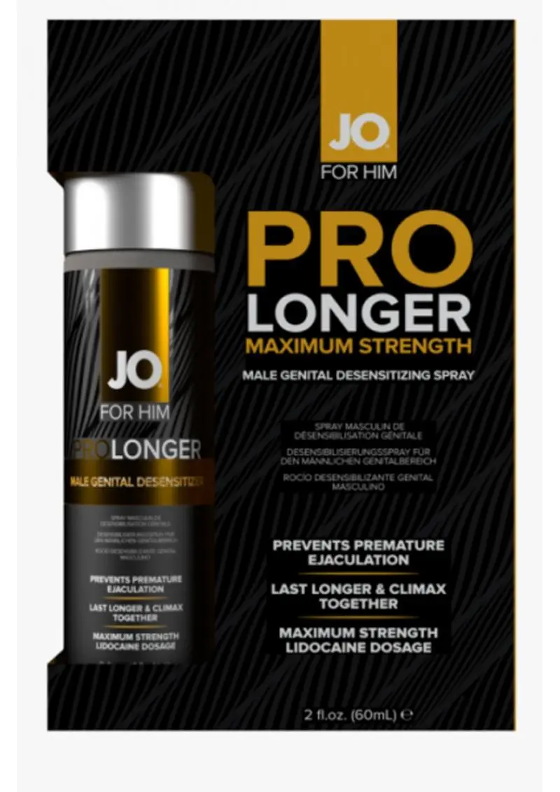Jo For Him Pro Longer Maximum Strength Desensitizing Spray 2Oz 1