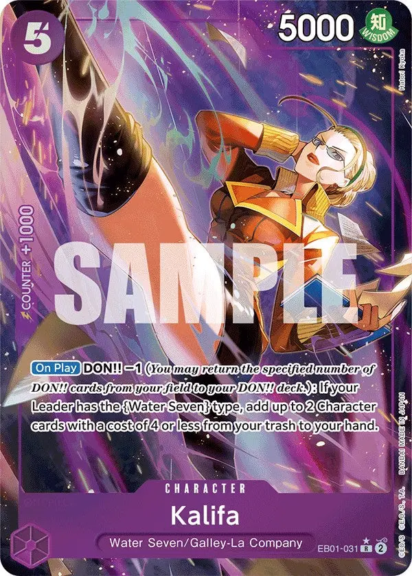 Kalifa (Alternate Art) [Eb-01 - Eb01-031] 1