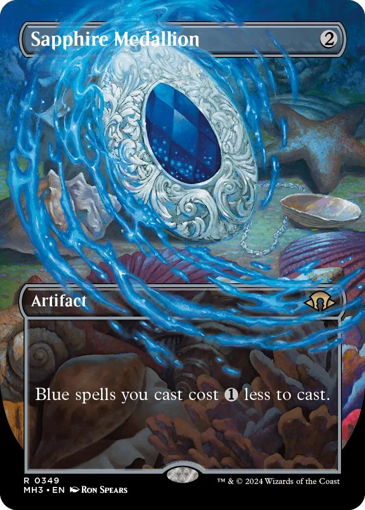 Sapphire Medallion (Borderless) [Mh3 - 349] 1