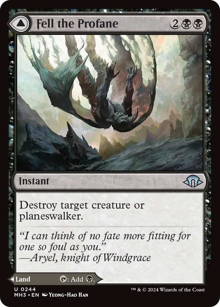 Fell The Profane [Mh3 - 244] 1