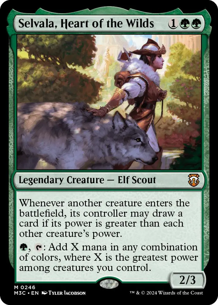 Selvala, Heart Of The Wilds [M3c - 246] 1