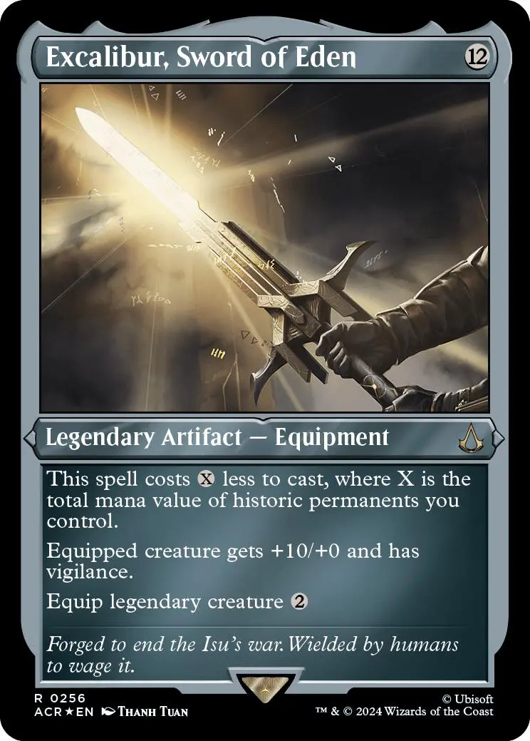 Excalibur, Sword Of Eden (Foil Etched) [Acr - 256] 1