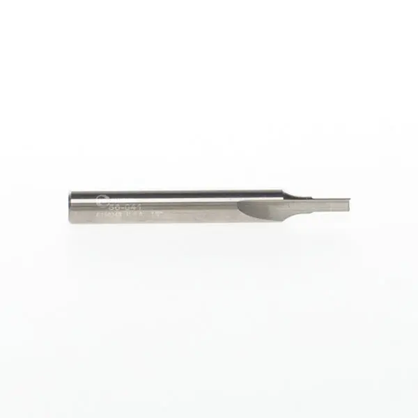 1/8" Two Flute Straight V Flute 1