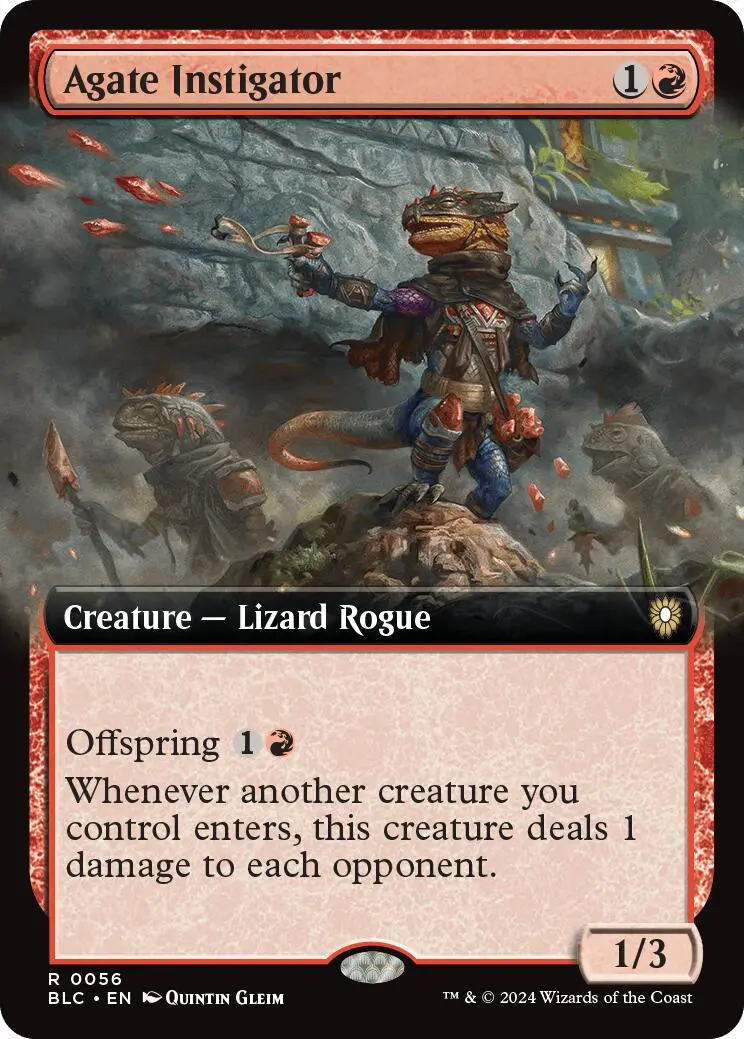 Agate Instigator (Extended Art) [Blc - 56] 1